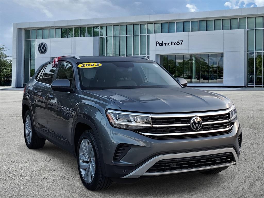 used 2022 Volkswagen Atlas Cross Sport car, priced at $23,191