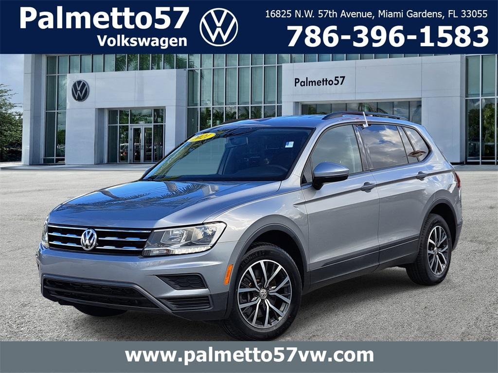 used 2021 Volkswagen Tiguan car, priced at $14,691
