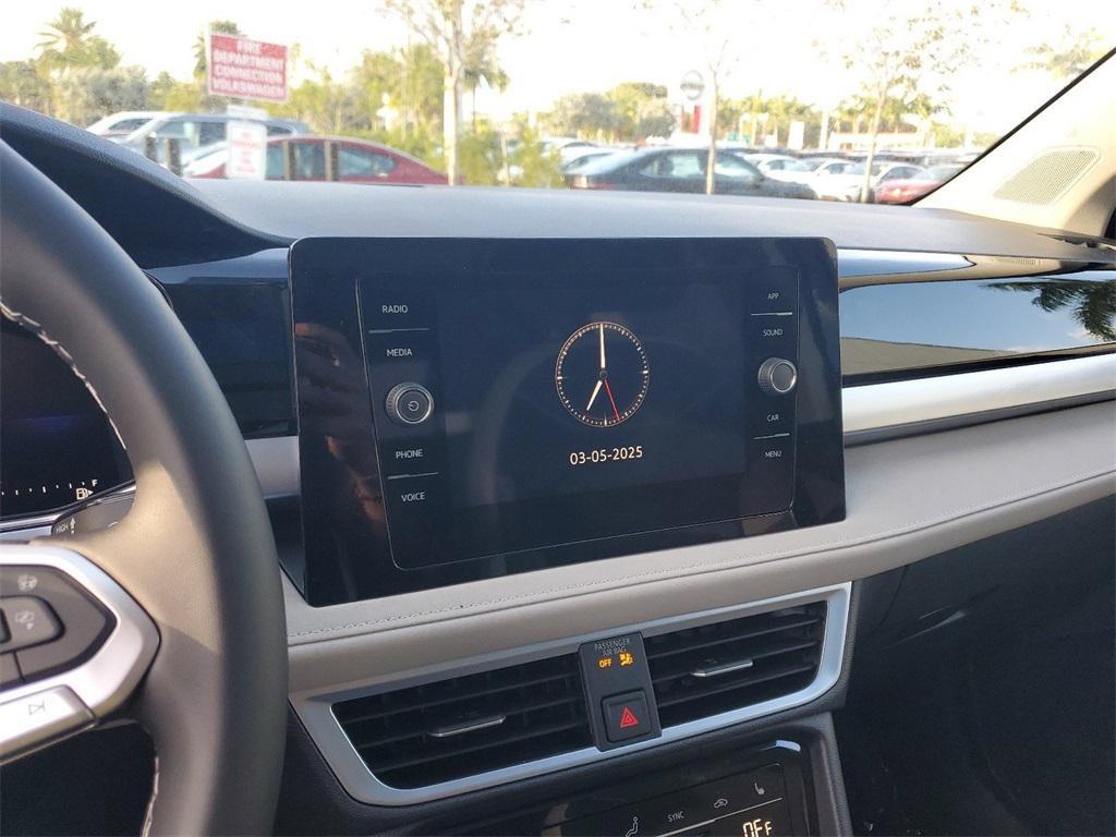 new 2025 Volkswagen Taos car, priced at $31,438