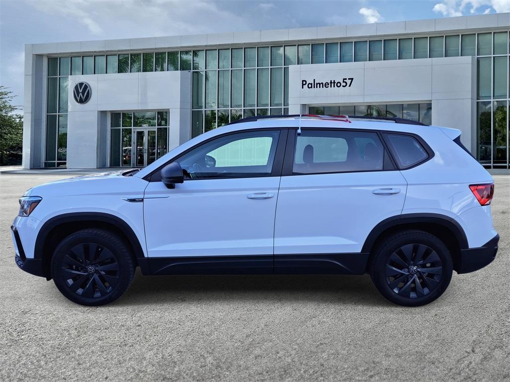 used 2023 Volkswagen Taos car, priced at $18,377