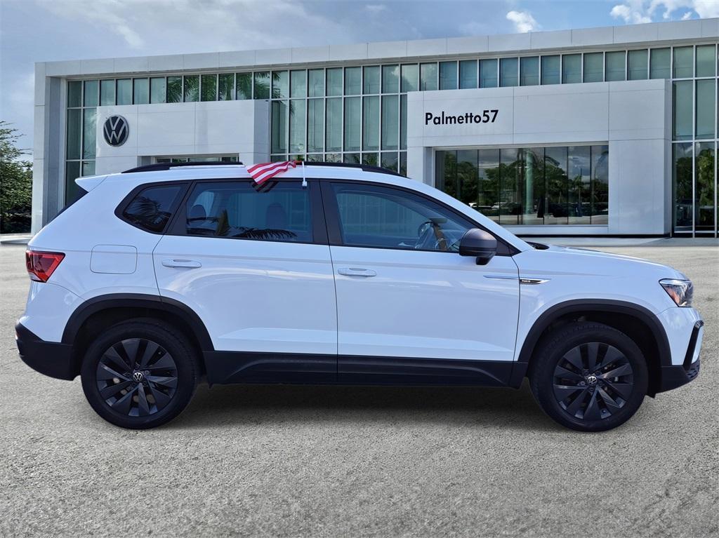used 2023 Volkswagen Taos car, priced at $18,377