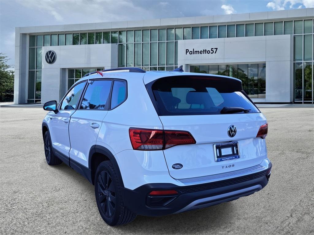 used 2023 Volkswagen Taos car, priced at $18,377