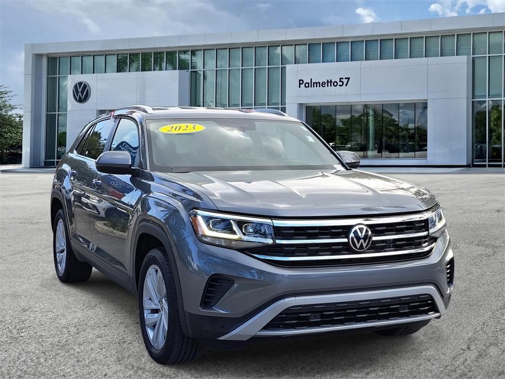 used 2023 Volkswagen Atlas Cross Sport car, priced at $27,152