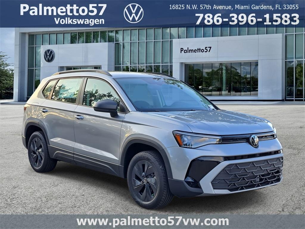 new 2025 Volkswagen Taos car, priced at $25,159