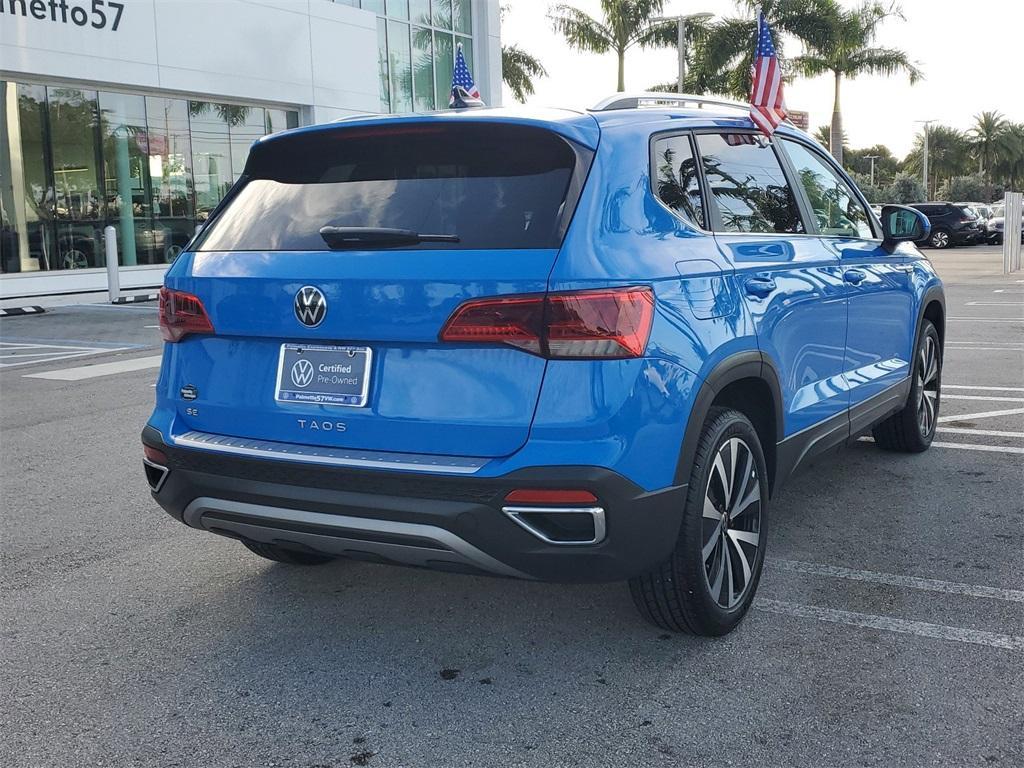 used 2024 Volkswagen Taos car, priced at $22,799