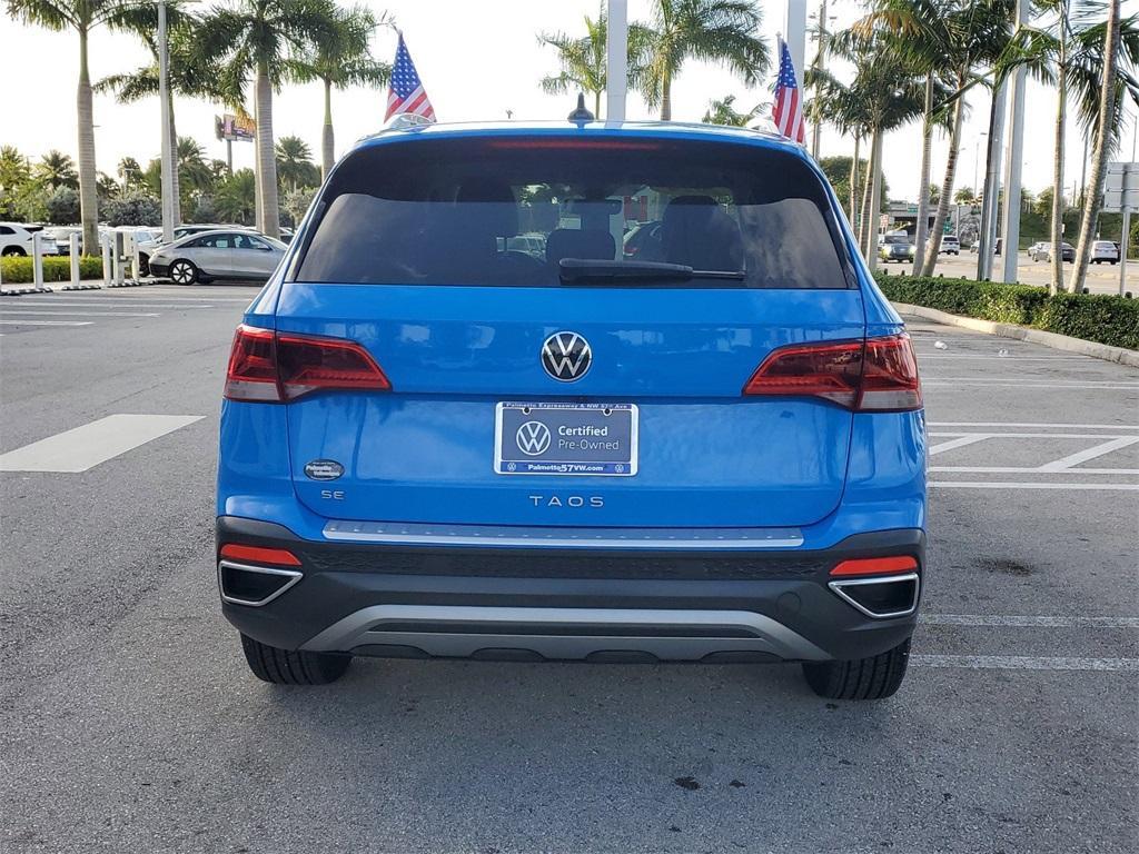 used 2024 Volkswagen Taos car, priced at $22,799