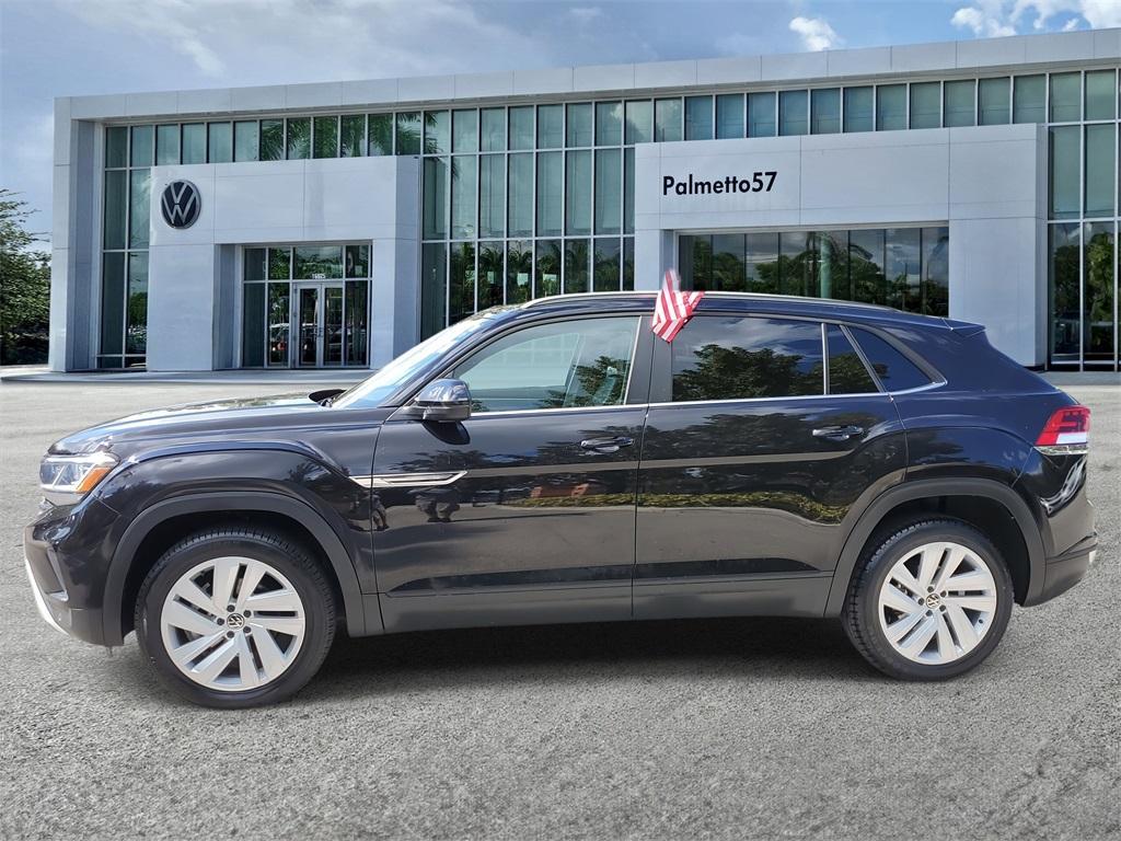 used 2021 Volkswagen Atlas Cross Sport car, priced at $18,491