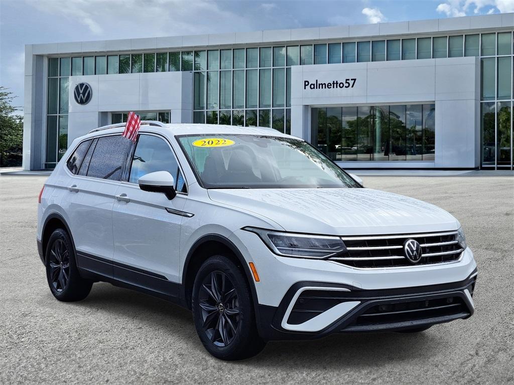 used 2022 Volkswagen Tiguan car, priced at $19,317