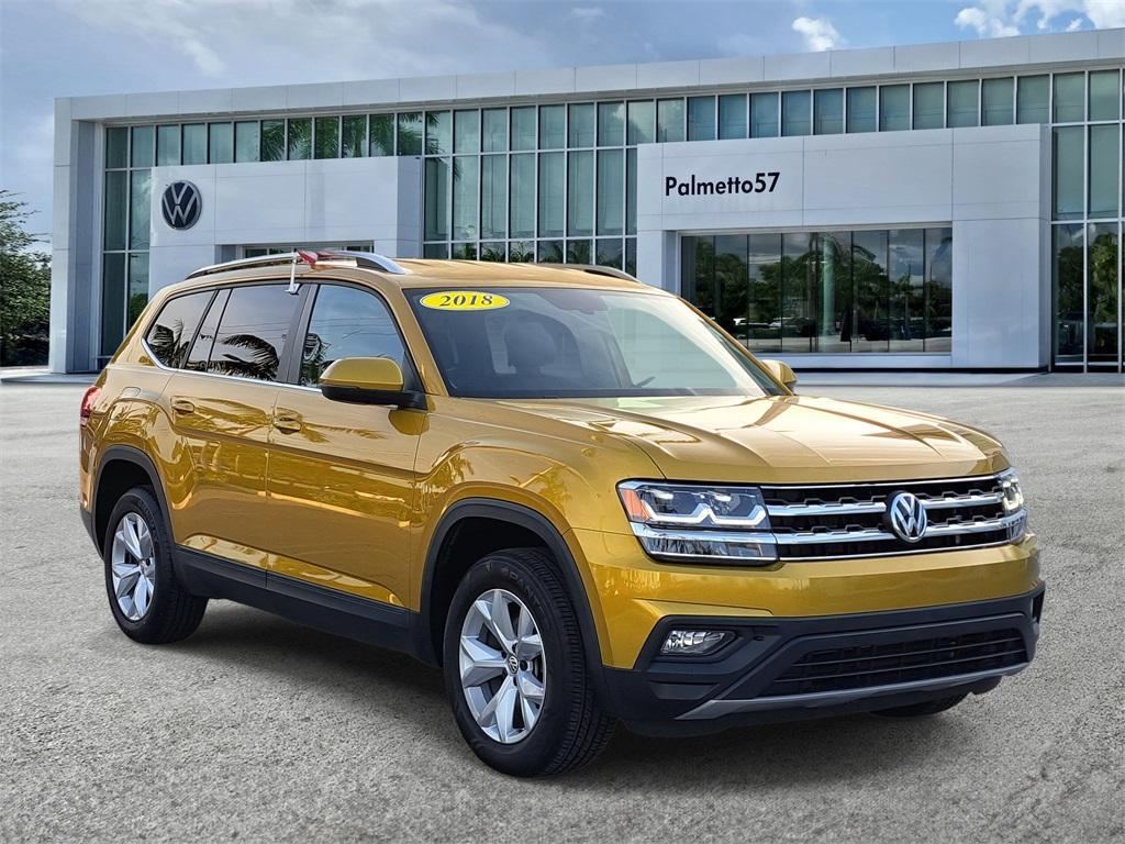 used 2018 Volkswagen Atlas car, priced at $16,700