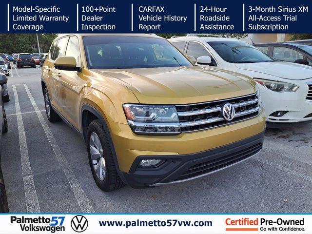 used 2018 Volkswagen Atlas car, priced at $17,911