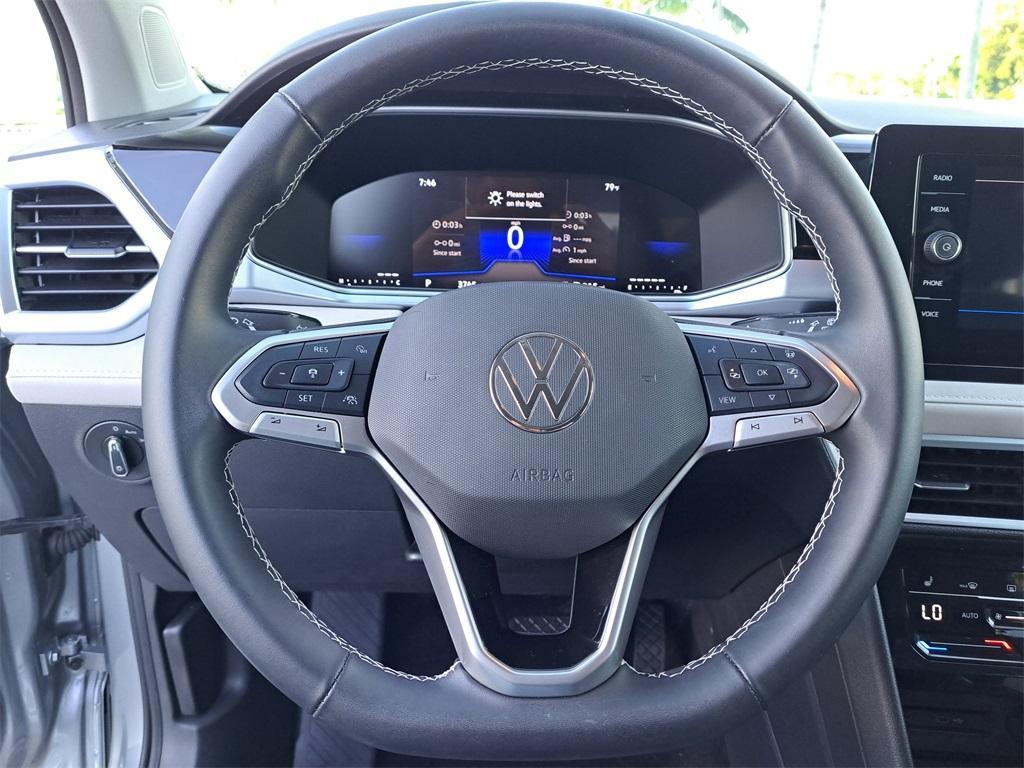 used 2025 Volkswagen Taos car, priced at $23,991