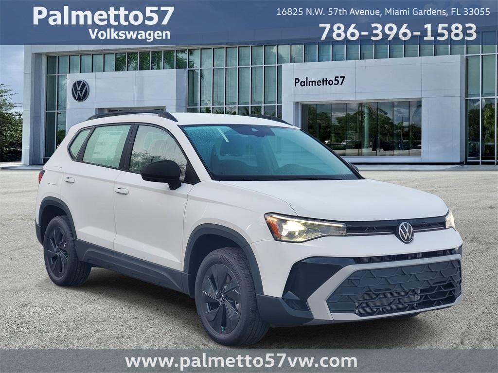 new 2025 Volkswagen Taos car, priced at $26,653