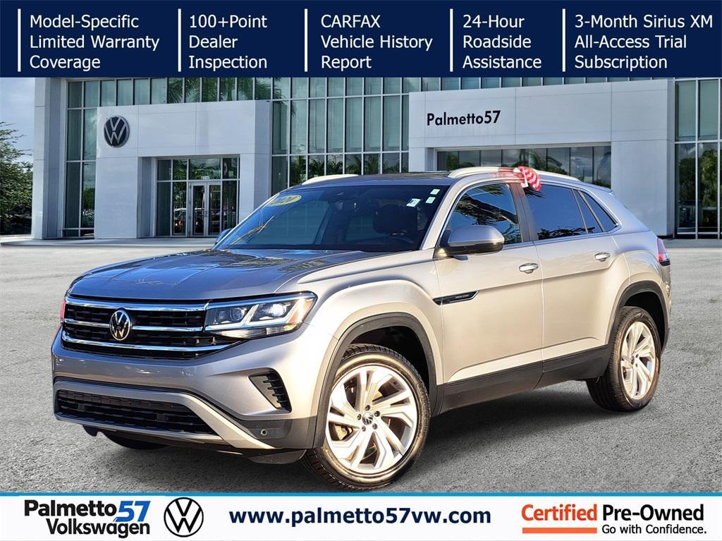 used 2020 Volkswagen Atlas Cross Sport car, priced at $24,330