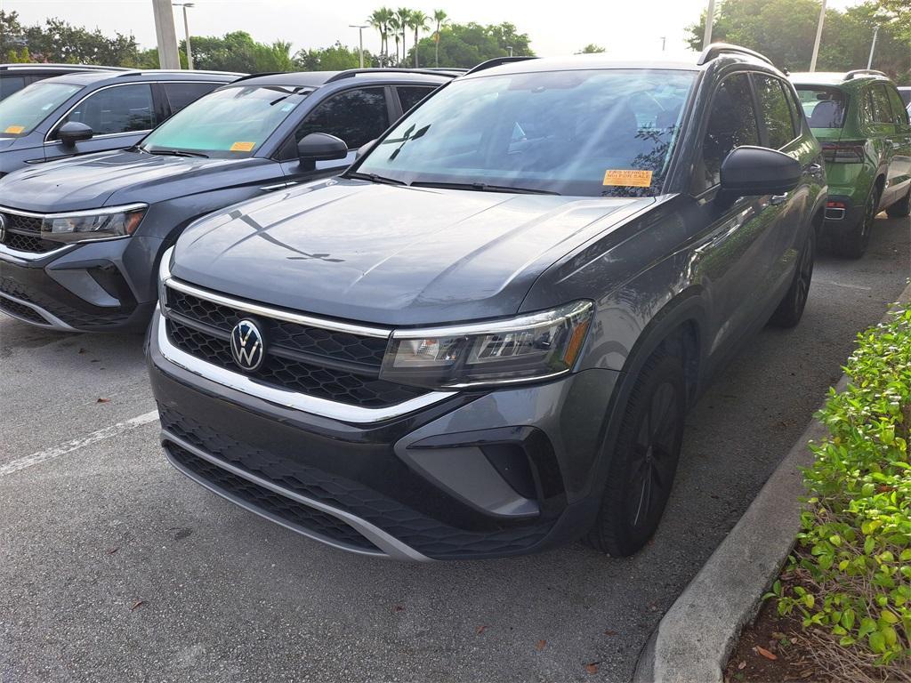 used 2023 Volkswagen Taos car, priced at $19,991