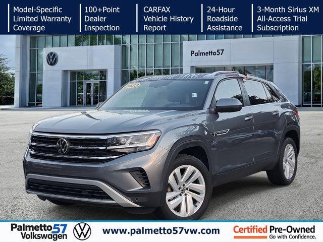 used 2023 Volkswagen Atlas Cross Sport car, priced at $25,191