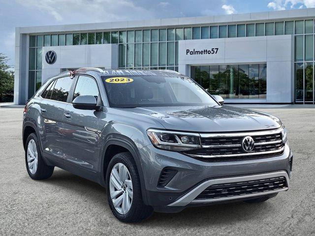 used 2023 Volkswagen Atlas Cross Sport car, priced at $25,191