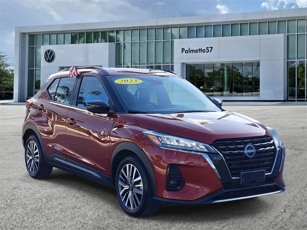 used 2023 Nissan Kicks car, priced at $18,689