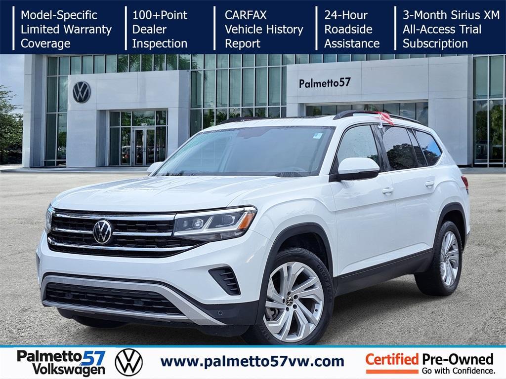 used 2022 Volkswagen Atlas car, priced at $22,591