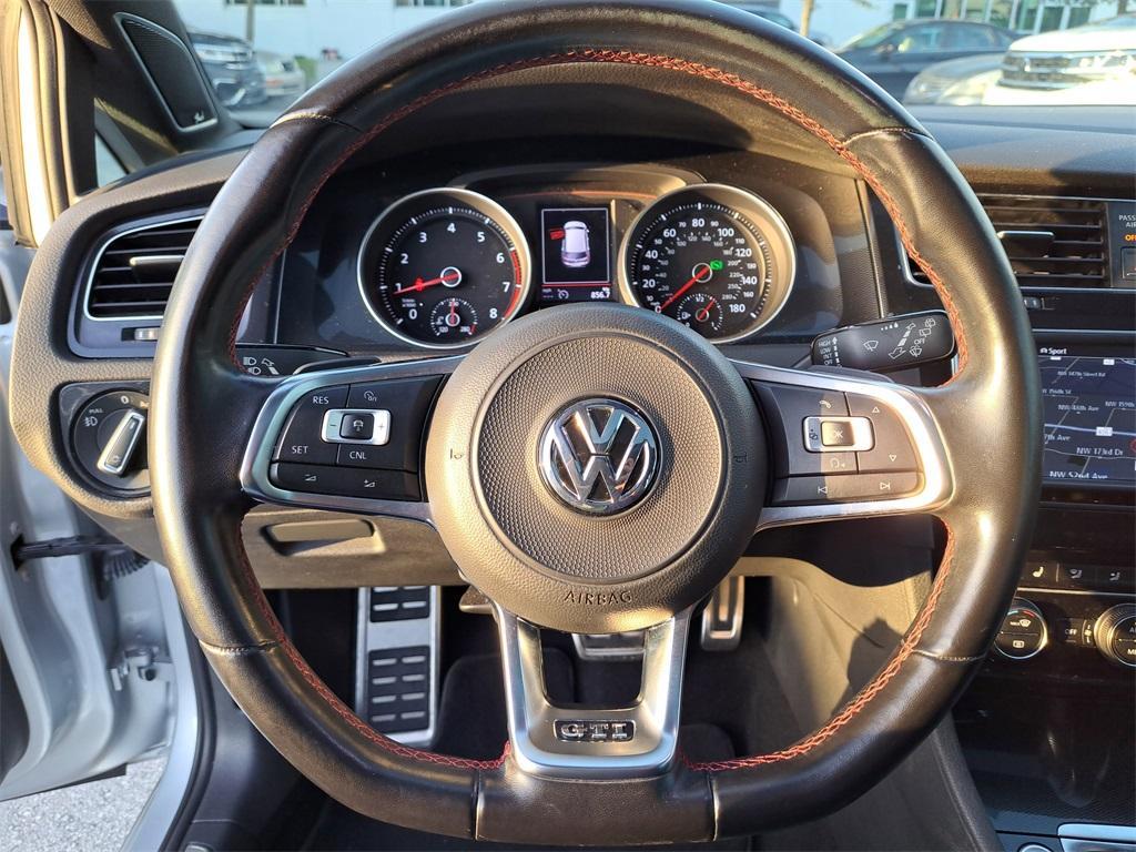 used 2017 Volkswagen Golf GTI car, priced at $20,072
