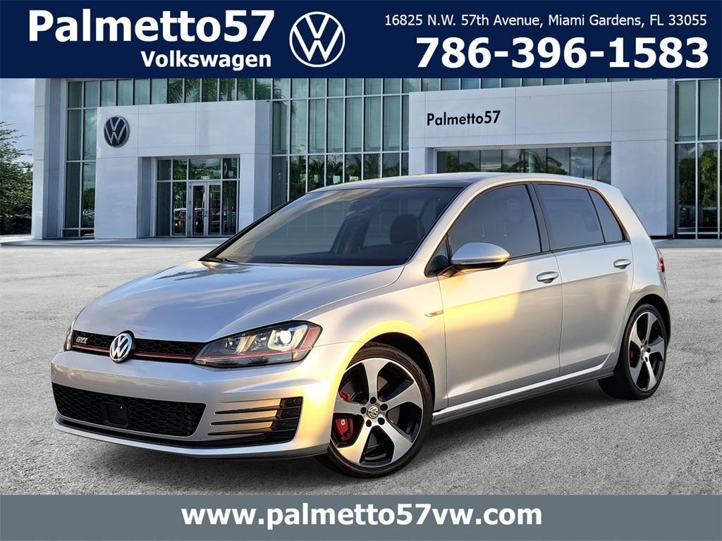 used 2017 Volkswagen Golf GTI car, priced at $20,072