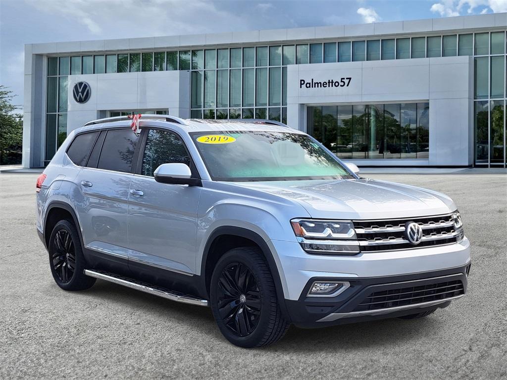 used 2019 Volkswagen Atlas car, priced at $18,004
