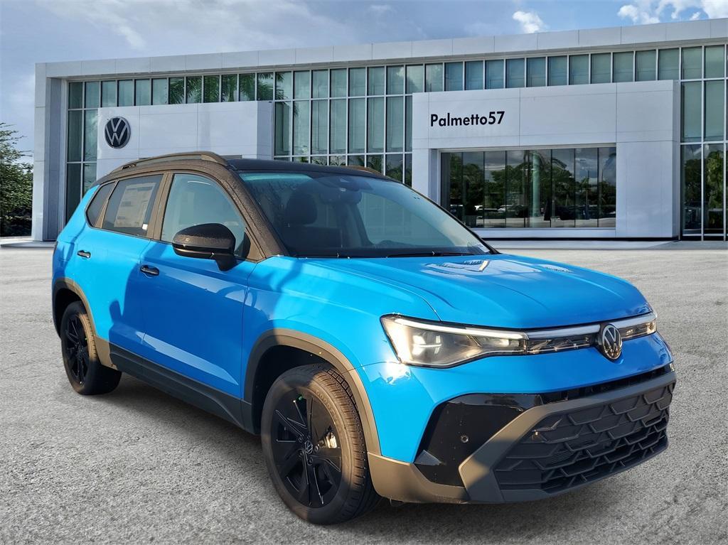 new 2025 Volkswagen Taos car, priced at $30,906