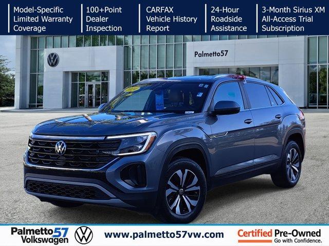 used 2024 Volkswagen Atlas Cross Sport car, priced at $29,768