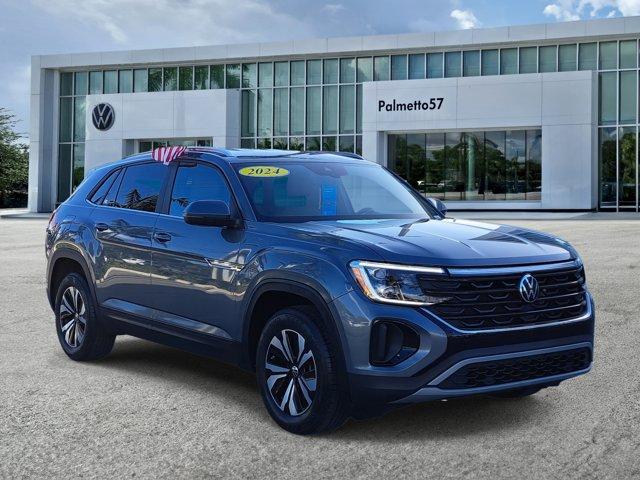 used 2024 Volkswagen Atlas Cross Sport car, priced at $29,768