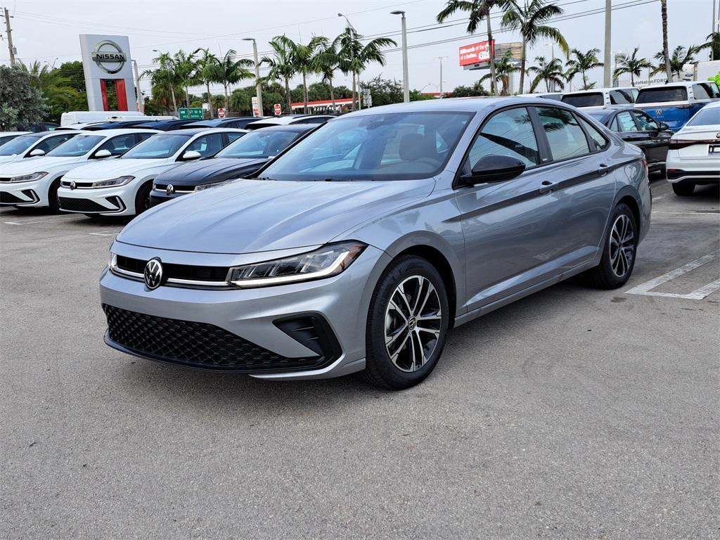 new 2025 Volkswagen Jetta car, priced at $24,108