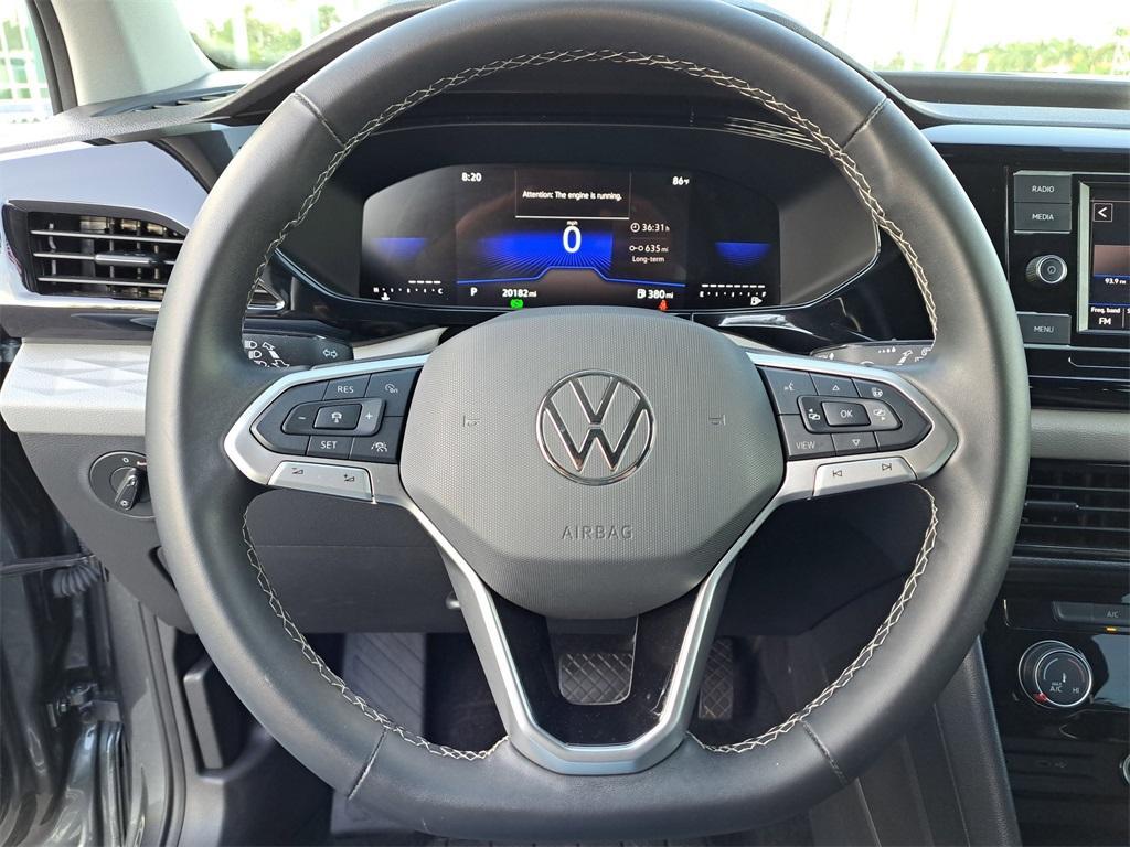 used 2024 Volkswagen Taos car, priced at $19,392