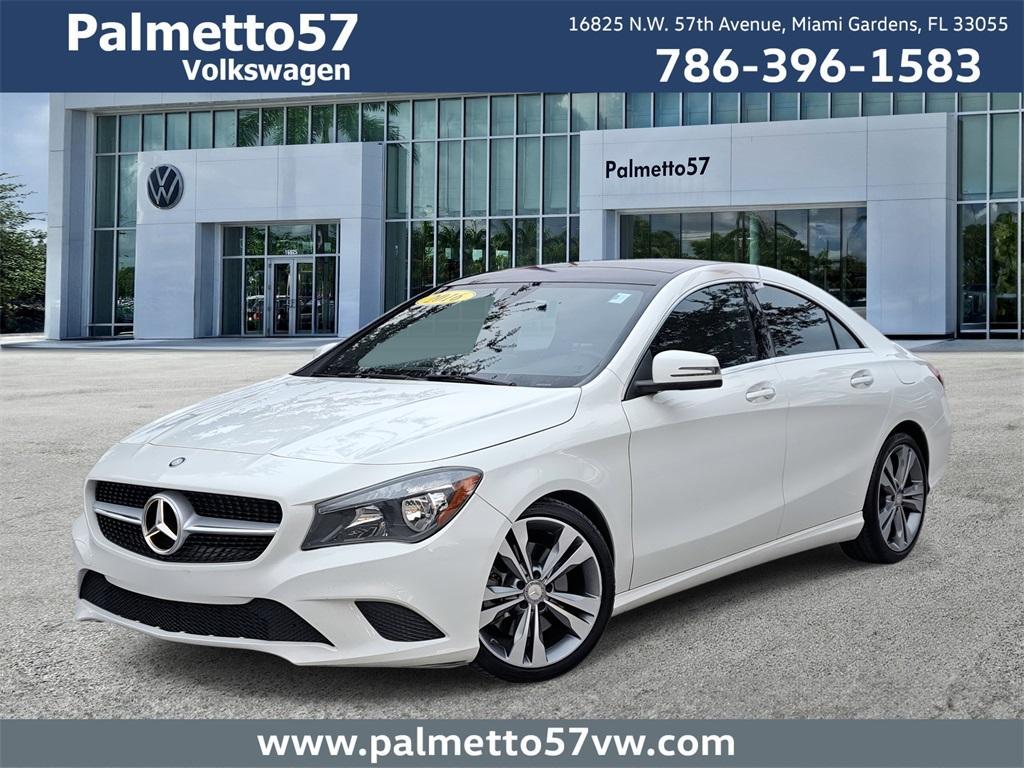used 2016 Mercedes-Benz CLA-Class car, priced at $12,999