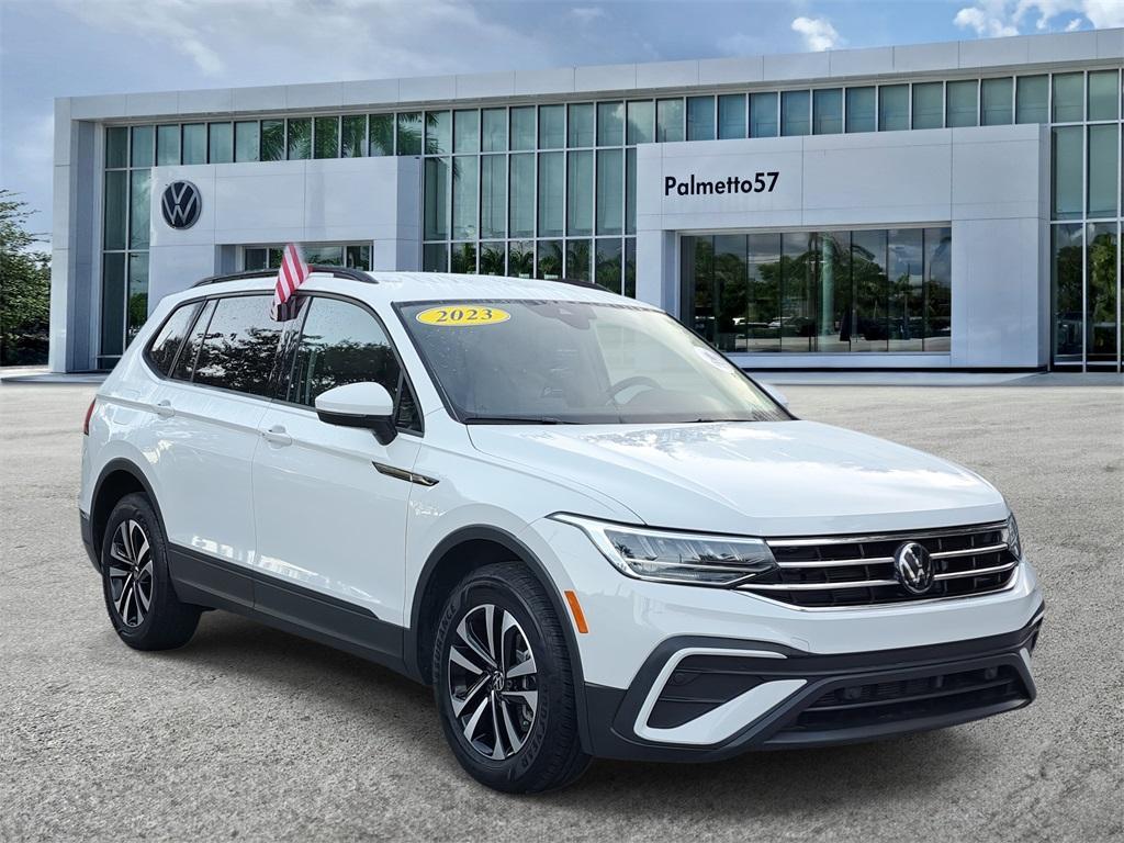 used 2023 Volkswagen Tiguan car, priced at $18,791