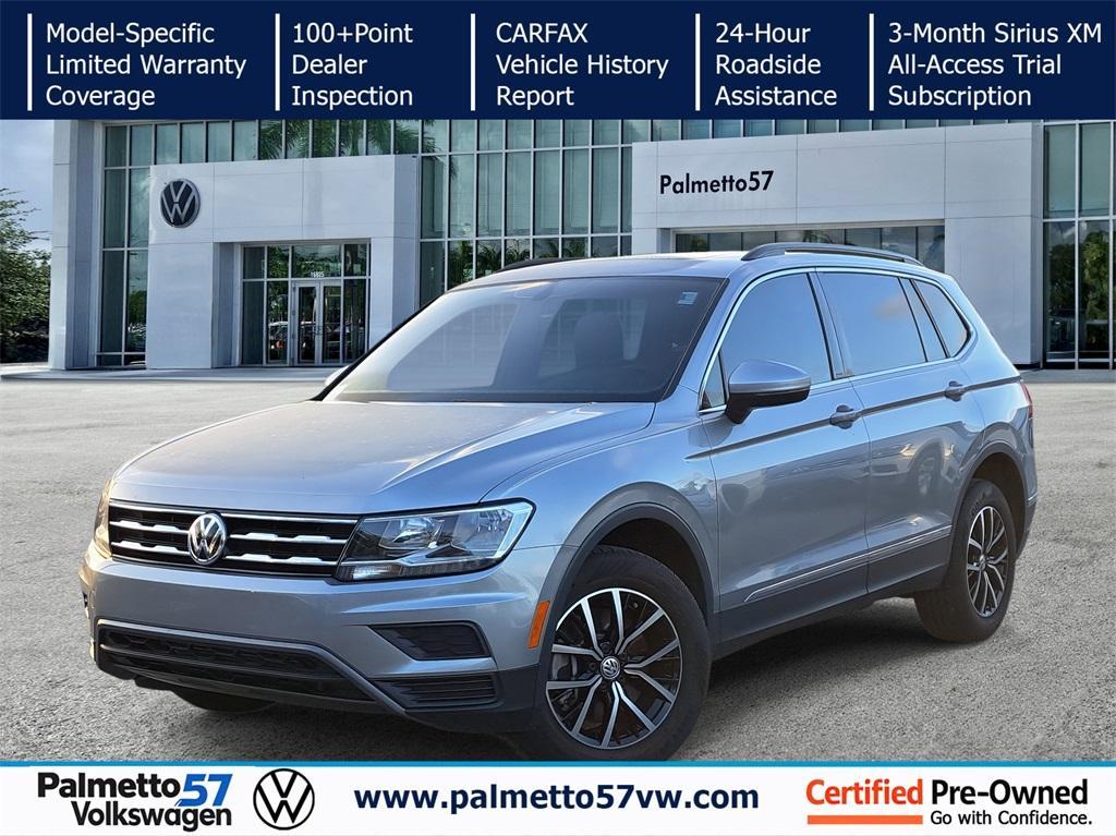 used 2021 Volkswagen Tiguan car, priced at $15,791