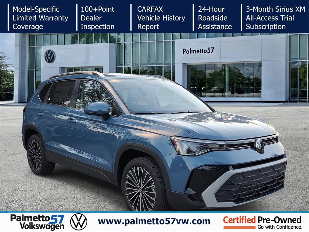 used 2025 Volkswagen Taos car, priced at $24,191