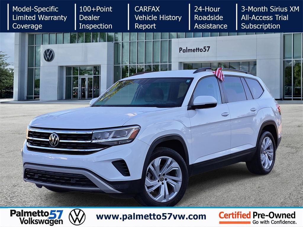 used 2022 Volkswagen Atlas car, priced at $23,891