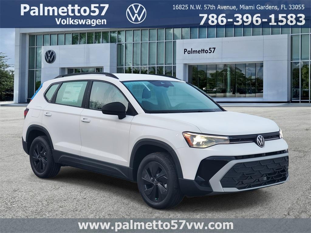 new 2025 Volkswagen Taos car, priced at $26,159