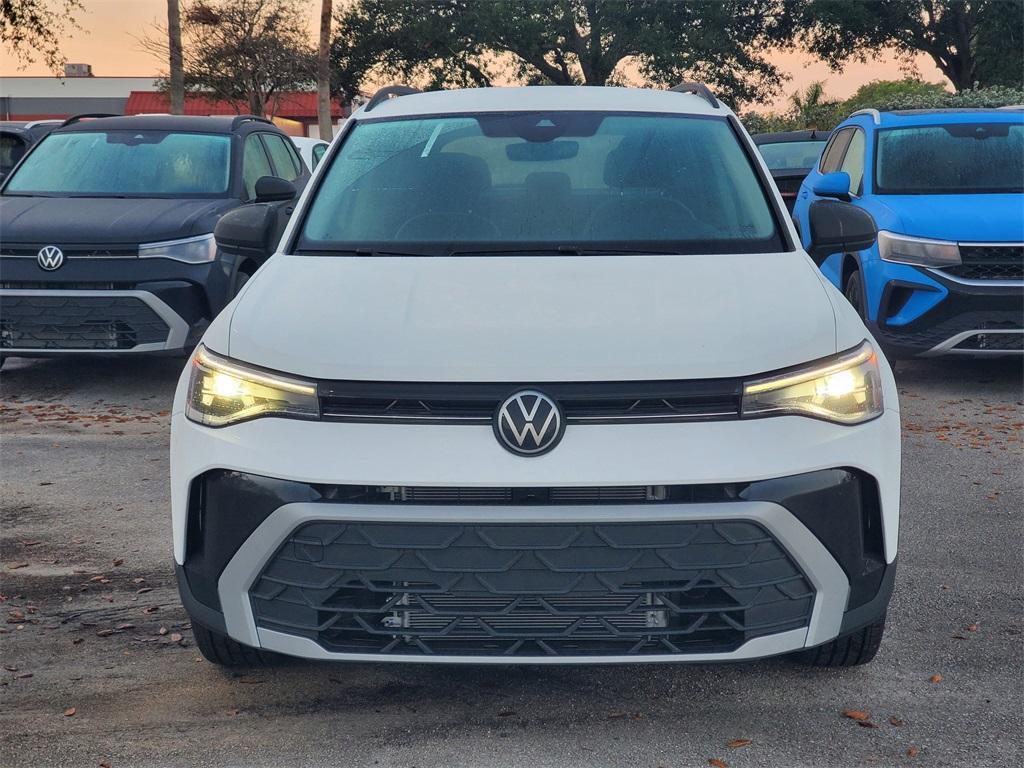new 2025 Volkswagen Taos car, priced at $26,159
