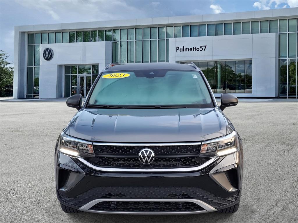 used 2023 Volkswagen Taos car, priced at $18,856