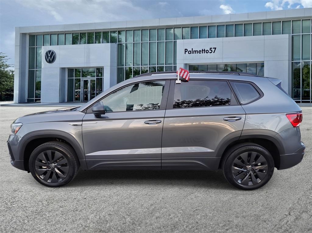 used 2023 Volkswagen Taos car, priced at $18,856