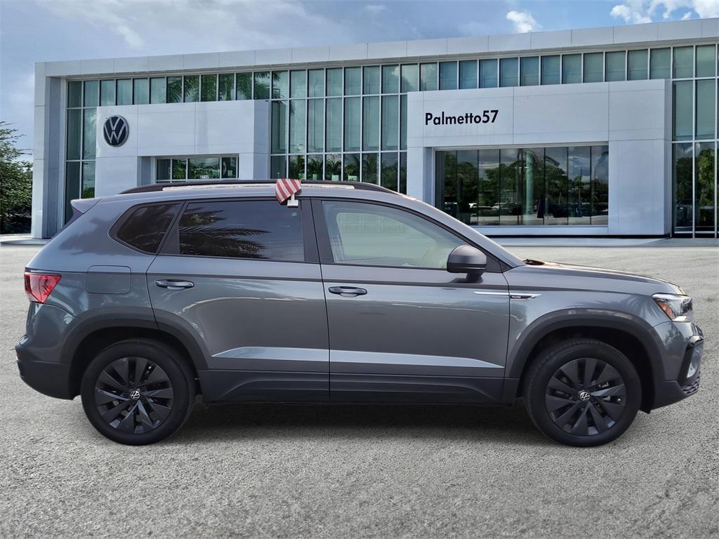 used 2023 Volkswagen Taos car, priced at $18,856