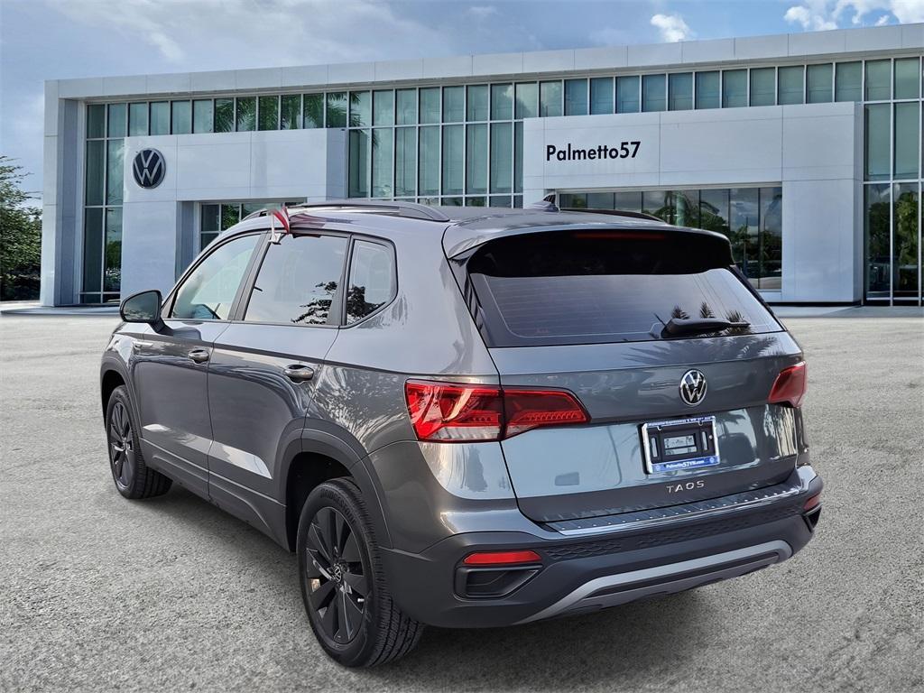 used 2023 Volkswagen Taos car, priced at $18,856