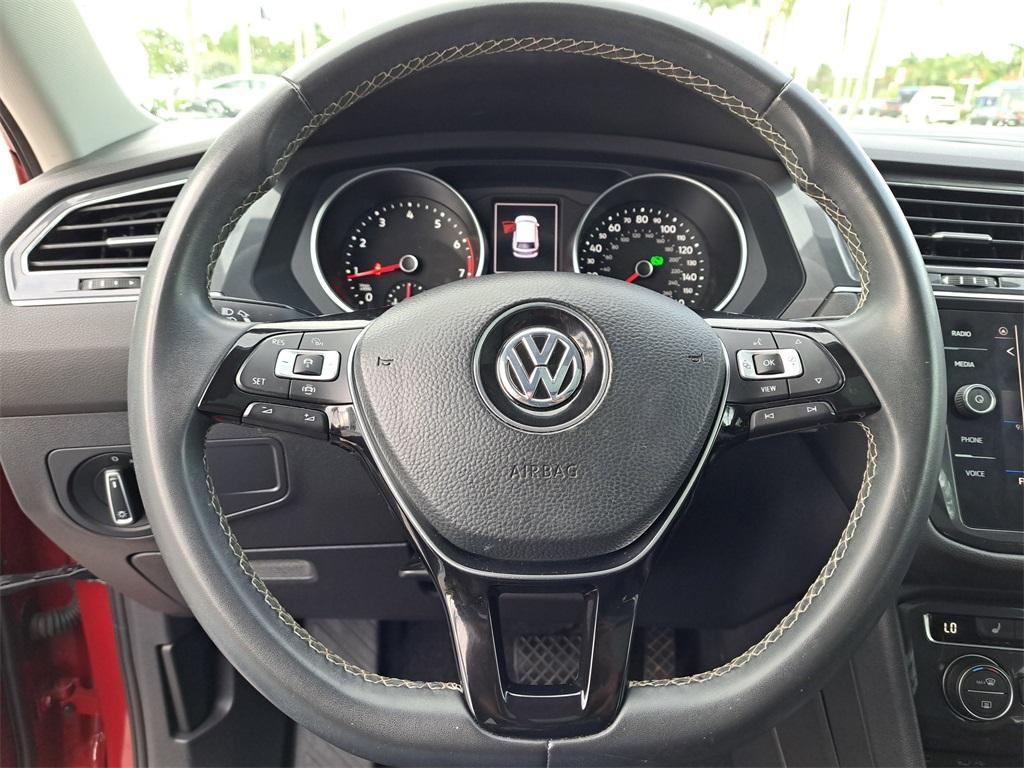 used 2021 Volkswagen Tiguan car, priced at $15,864