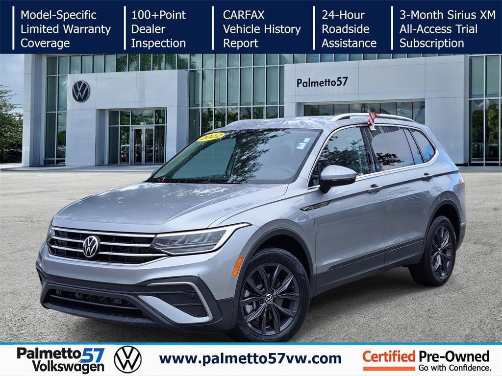 used 2022 Volkswagen Tiguan car, priced at $19,191