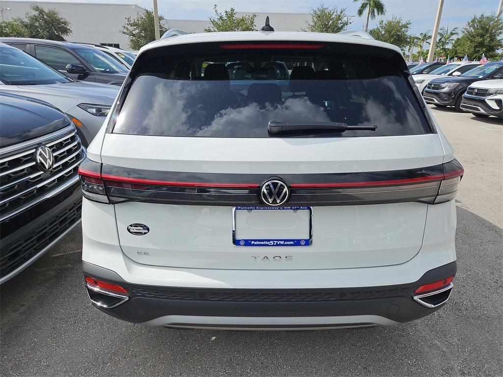 new 2025 Volkswagen Taos car, priced at $28,991