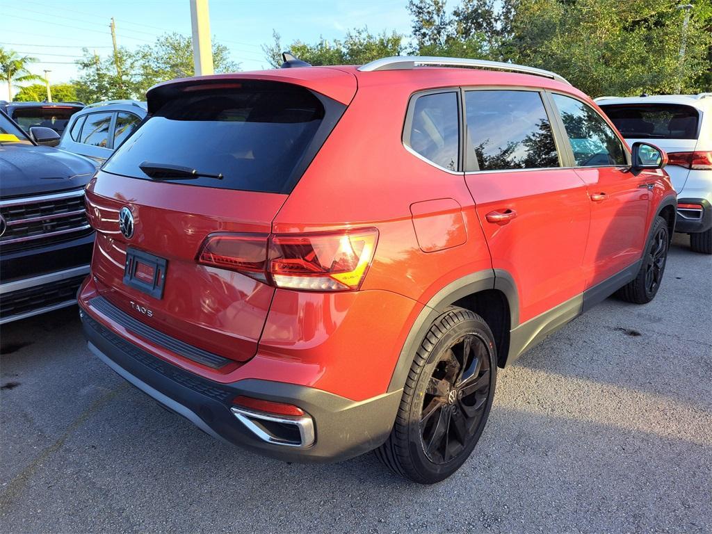 used 2022 Volkswagen Taos car, priced at $18,089