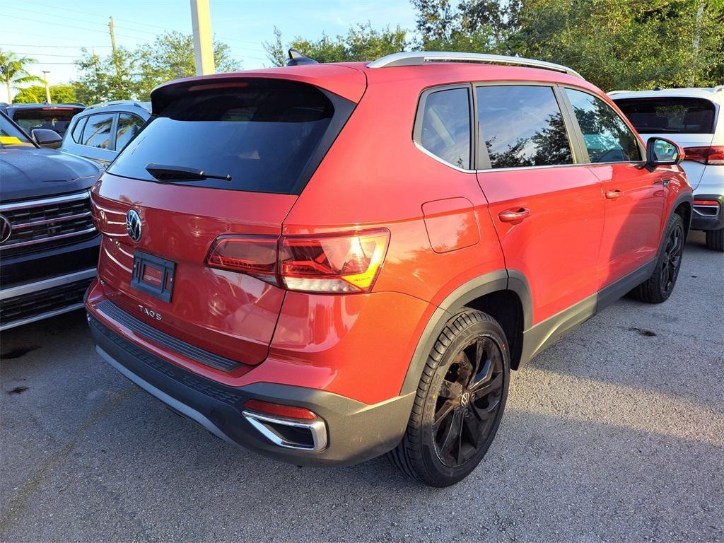 used 2022 Volkswagen Taos car, priced at $18,089