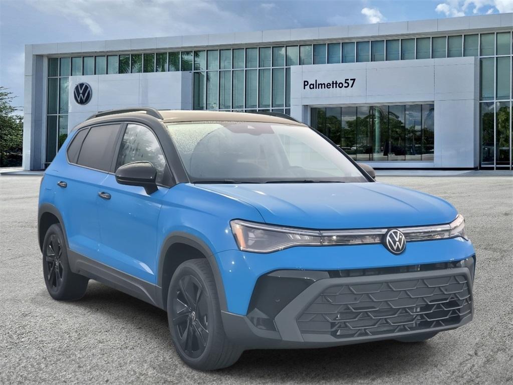 new 2025 Volkswagen Taos car, priced at $31,079