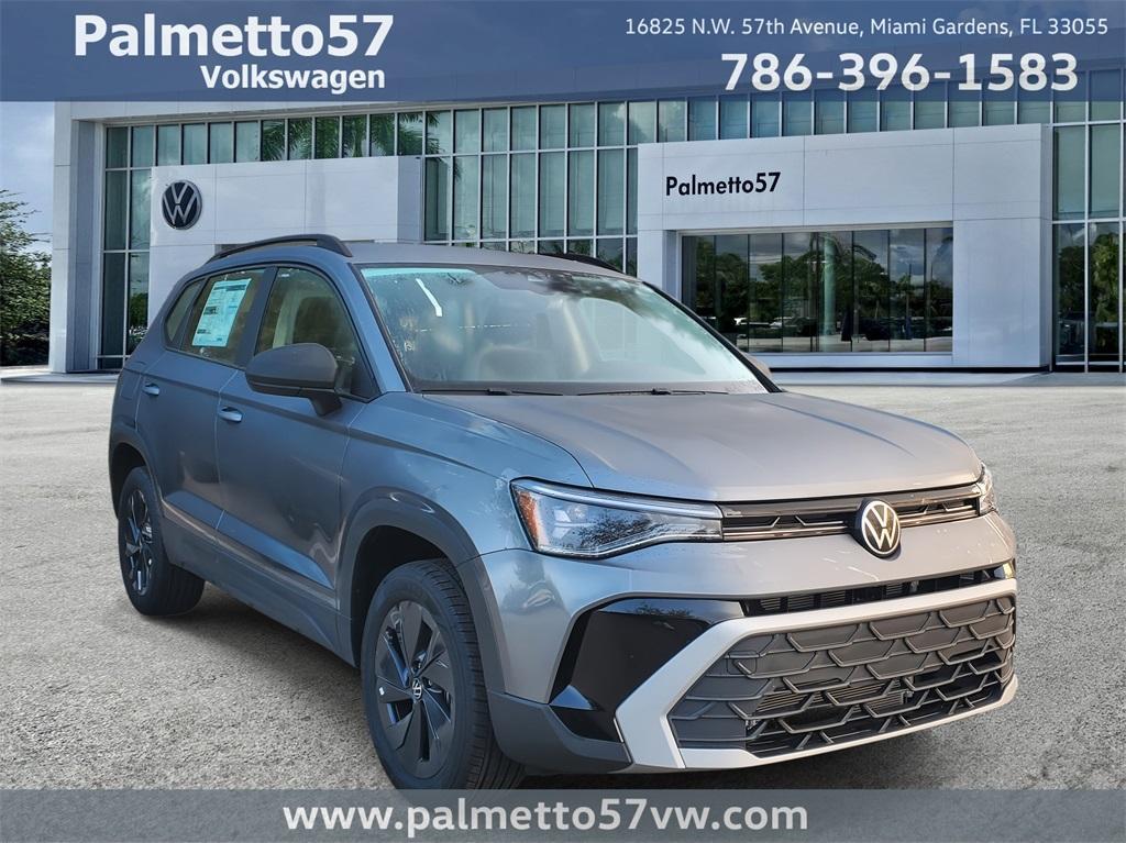 new 2025 Volkswagen Taos car, priced at $26,159