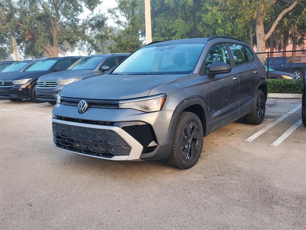 new 2025 Volkswagen Taos car, priced at $25,159
