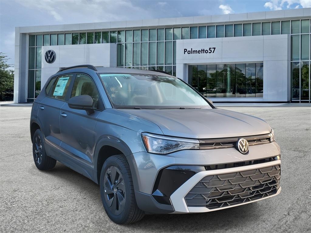 new 2025 Volkswagen Taos car, priced at $25,159